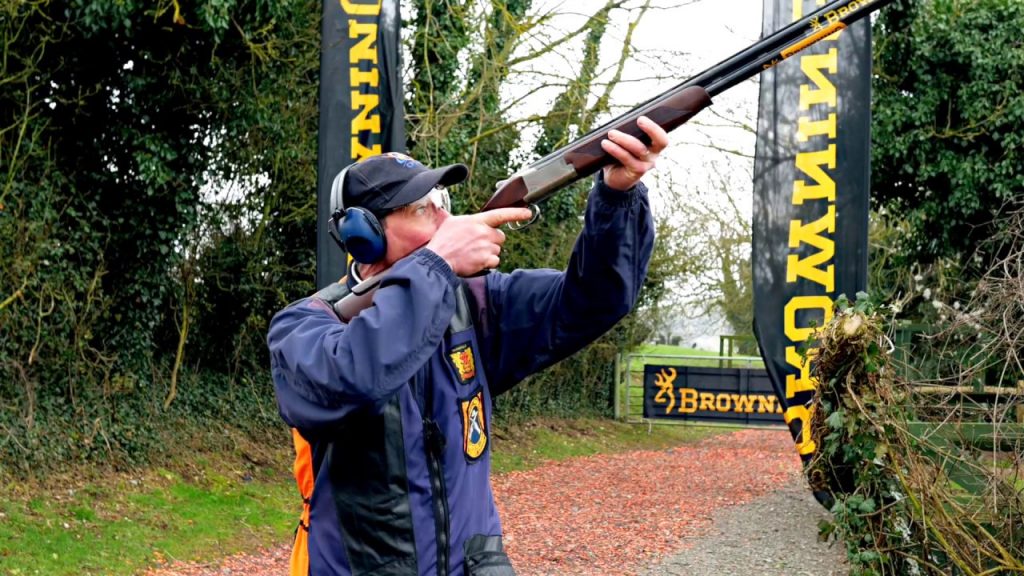 First Time Clay Pigeon Shooting