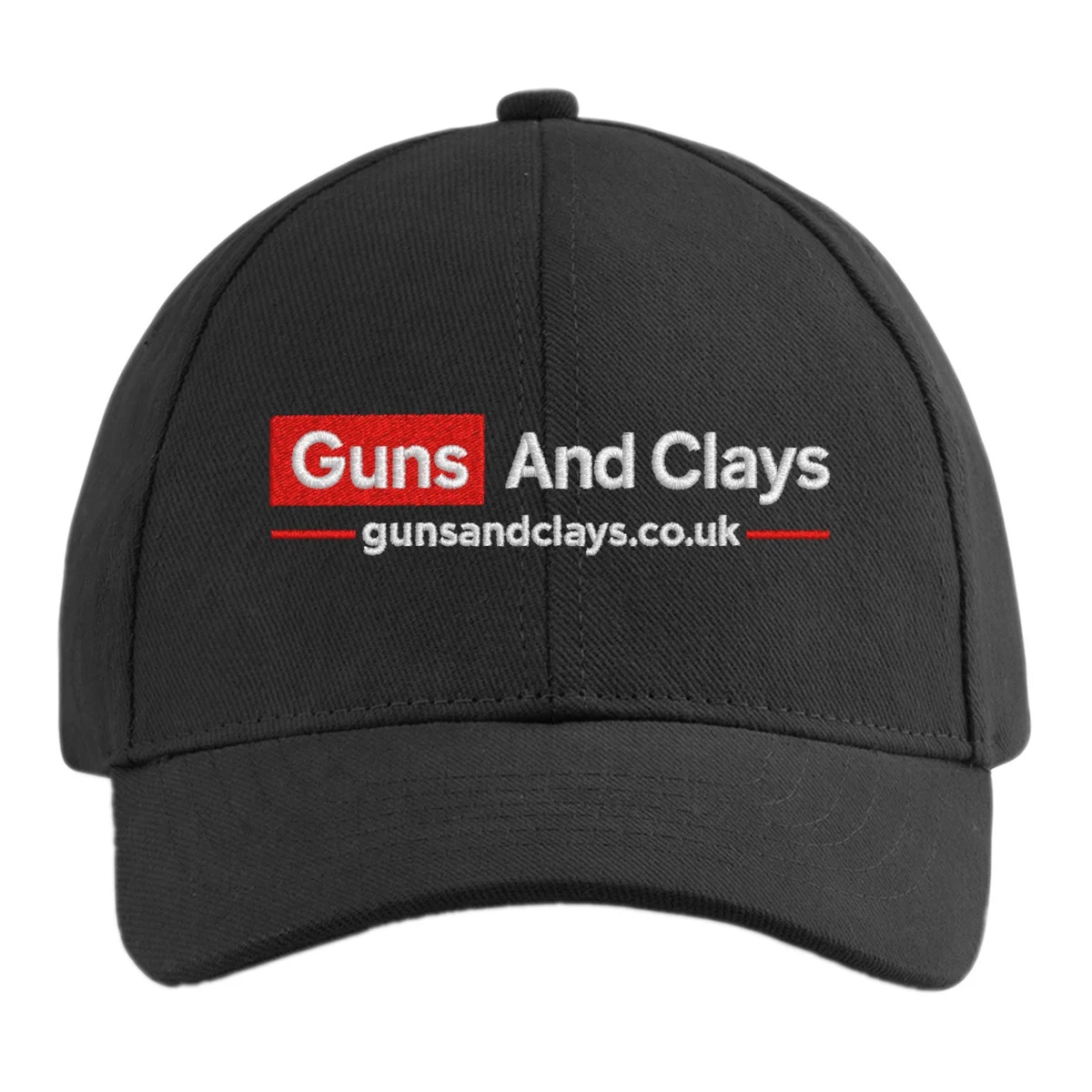 Guns and Clays branded baseball cap
