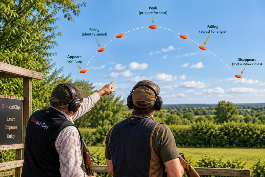 how to read a clay target
