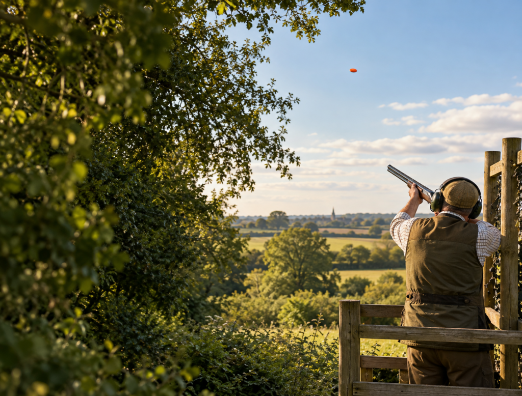 Clay pigeon shooting gift vouchers
